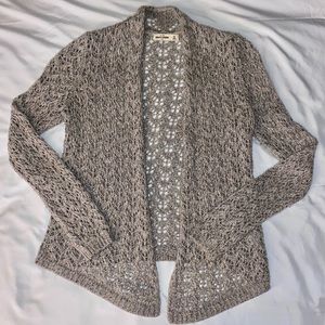 Abercrombie Kids - grey open front sweater Sz XL